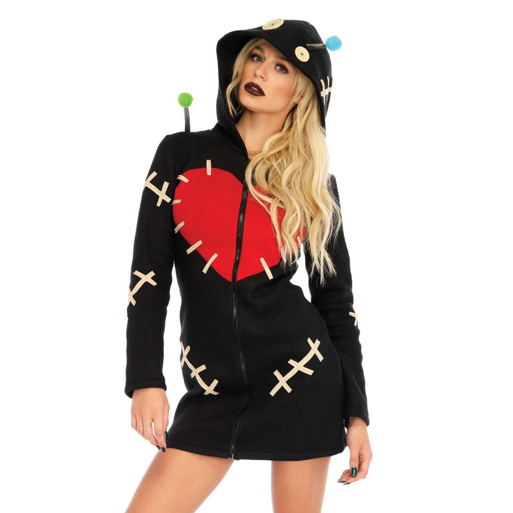 Leg Avenue - Cozy Voodoo Doll Costume - Noir